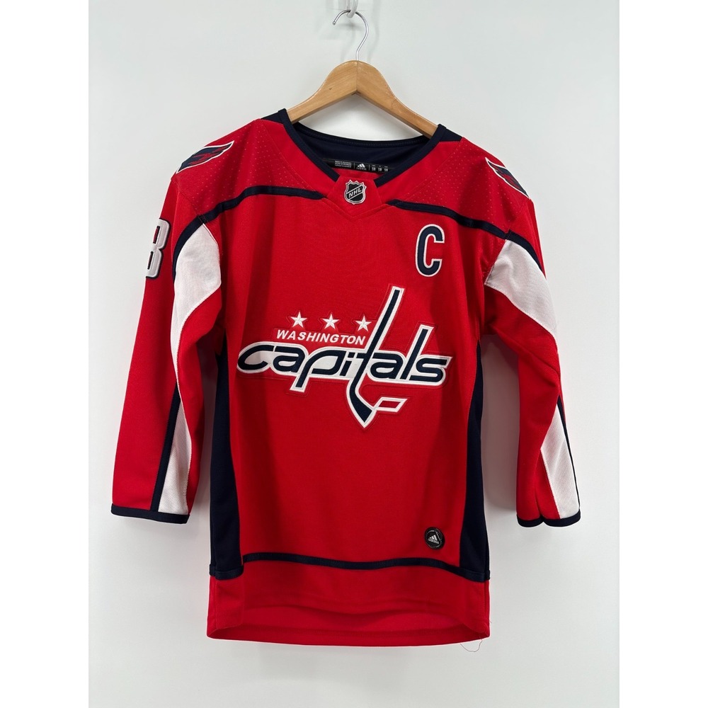 Washington Capitals Adidas Hockey Jersey Men's Red Alex Ovechkin Small/Medium